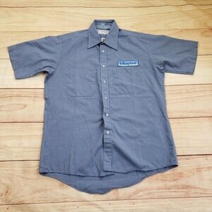 VINTAGE Disneyland Resort Shirt Mens‎ Medium EMPLOYEE WearGuard Aramark Uniform